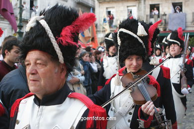 Reconquers of Vigo 2005 celebration. 