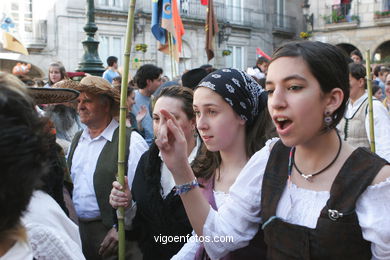 Reconquers of Vigo 2005 celebration.