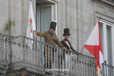 Reconquers of Vigo 2005 celebration. 