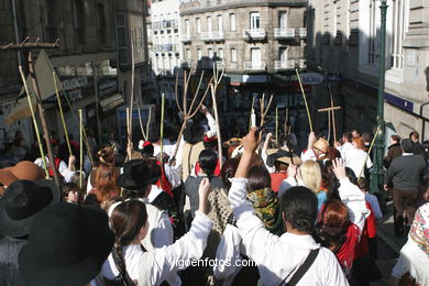 Reconquers of Vigo 2005 celebration. 