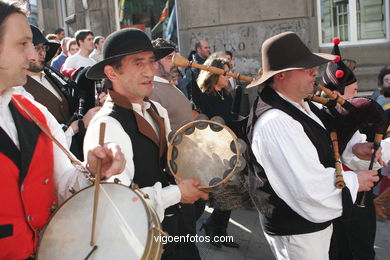 Fiesta de la Reconquista de Vigo 2005 - Representación de la guerra de la Independencia contra los franceses..