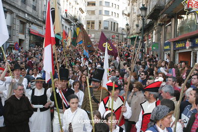 Reconquers of Vigo 2005 celebration.