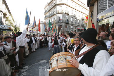 Fiesta de la Reconquista de Vigo 2005 - Representación de la guerra de la Independencia contra los franceses..