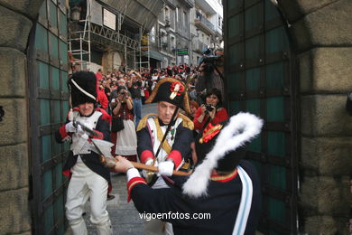 Reconquers of Vigo 2005 celebration.