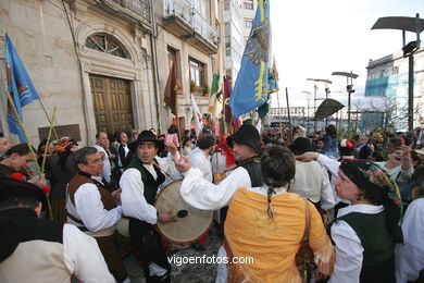 Fiesta de la Reconquista de Vigo 2005 - Representación de la guerra de la Independencia contra los franceses..