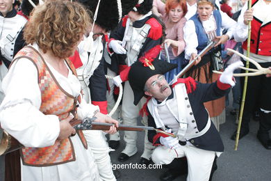 Reconquers of Vigo 2005 celebration.