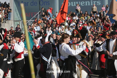 Reconquers of Vigo 2005 celebration. 