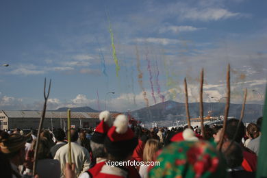 Reconquers of Vigo 2005 celebration. 