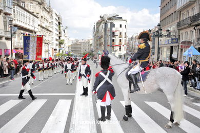 Reconquers of Vigo 2008 celebration. 