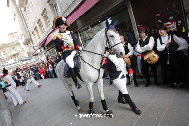 Fiesta de la Reconquista de Vigo 2008 - Representación de la guerra de la Independencia contra los franceses..