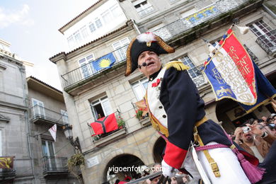 Fiesta de la Reconquista de Vigo 2008 - Representación de la guerra de la Independencia contra los franceses..