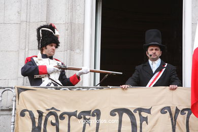 Fiesta de la Reconquista de Vigo 2008 - Representación de la guerra de la Independencia contra los franceses..