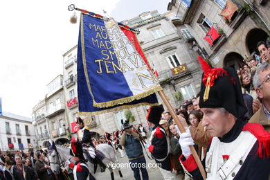 Fiesta de la Reconquista de Vigo 2008 - Representación de la guerra de la Independencia contra los franceses..
