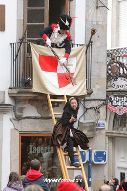 Fiesta de la Reconquista de Vigo 2008 - Representación de la guerra de la Independencia contra los franceses..