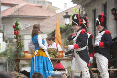Fiesta de la Reconquista de Vigo 2008 - Representación de la guerra de la Independencia contra los franceses..
