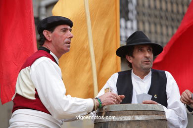 Fiesta de la Reconquista de Vigo 2008 - Representación de la guerra de la Independencia contra los franceses..