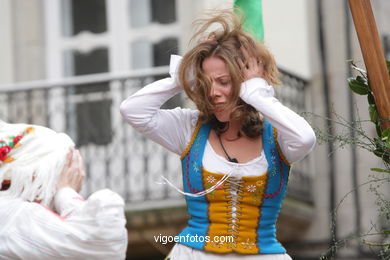 Fiesta de la Reconquista de Vigo 2008 - Representación de la guerra de la Independencia contra los franceses..