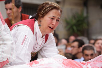 Fiesta de la Reconquista de Vigo 2008 - Representaci�n de la guerra de la Independencia contra los franceses.. 