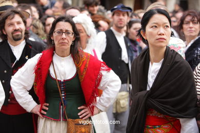 Fiesta de la Reconquista de Vigo 2008 - Representaci�n de la guerra de la Independencia contra los franceses.. 