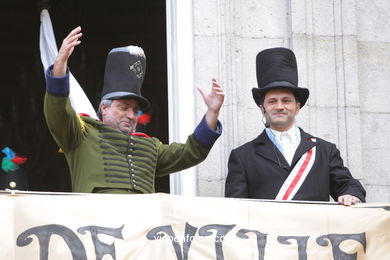 Fiesta de la Reconquista de Vigo 2008 - Representación de la guerra de la Independencia contra los franceses..