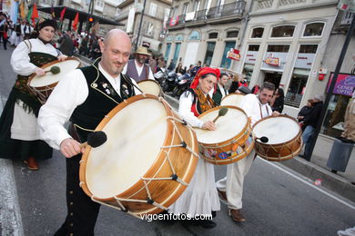 Fiesta de la Reconquista de Vigo 2008 - Representaci�n de la guerra de la Independencia contra los franceses.. 