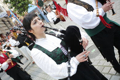 Fiesta de la Reconquista de Vigo 2008 - Representaci�n de la guerra de la Independencia contra los franceses.. 