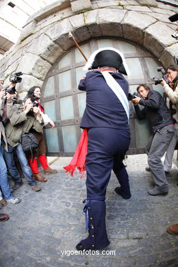 Fiesta de la Reconquista de Vigo 2008 - Representación de la guerra de la Independencia contra los franceses..
