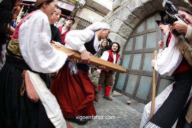 Fiesta de la Reconquista de Vigo 2008 - Representación de la guerra de la Independencia contra los franceses..
