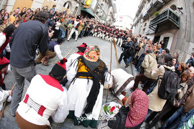 Fiesta de la Reconquista de Vigo 2008 - Representación de la guerra de la Independencia contra los franceses..
