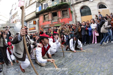 Fiesta de la Reconquista de Vigo 2008 - Representación de la guerra de la Independencia contra los franceses..