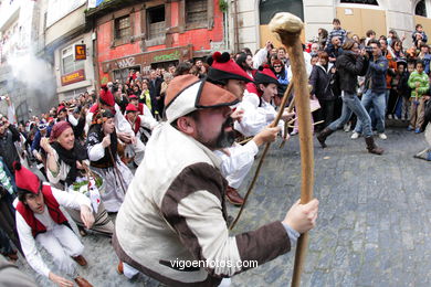 Fiesta de la Reconquista de Vigo 2008 - Representación de la guerra de la Independencia contra los franceses..