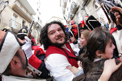 Fiesta de la Reconquista de Vigo 2008 - Representación de la guerra de la Independencia contra los franceses..