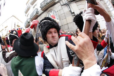 Fiesta de la Reconquista de Vigo 2008 - Representación de la guerra de la Independencia contra los franceses..