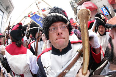 Fiesta de la Reconquista de Vigo 2008 - Representación de la guerra de la Independencia contra los franceses..
