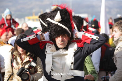 Fiesta de la Reconquista de Vigo 2008 - Representación de la guerra de la Independencia contra los franceses..