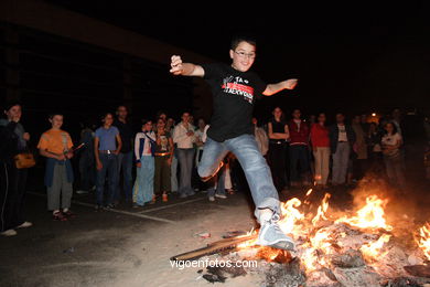St Juan Bonfire. Bouzas. Vigo. Spain. 