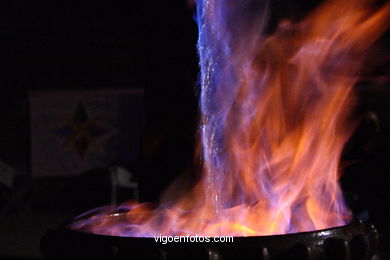 St Juan Bonfire. Bouzas. Vigo. Spain.