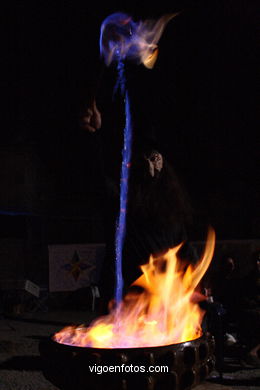 St Juan bonfire. 2007. Bouzas.. 