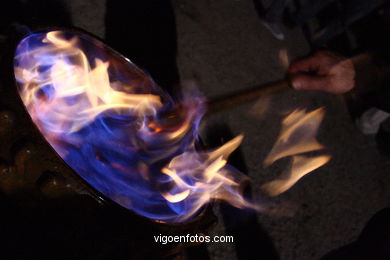 St Juan Bonfire. Bouzas. Vigo. Spain. 