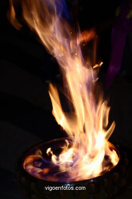St Juan Bonfire. Bouzas. Vigo. Spain. 