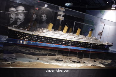 Titanic - The Exhibition. Exposición del Titanic en Vigo. Del 28 de octubre de 2005 al 15 de enero de 2006.