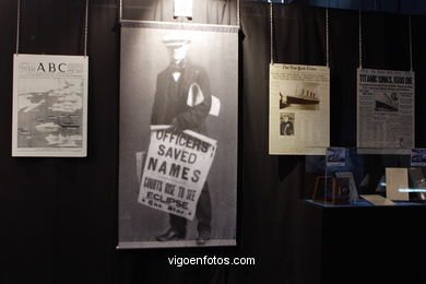 Titanic - The Exhibition. From 28 october 2005 to 15 january 2006. 