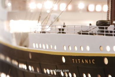 Titanic - The Exhibition. Exposición del Titanic en Vigo. Del 28 de octubre de 2005 al 15 de enero de 2006.