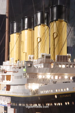 Titanic - The Exhibition. Exposición del Titanic en Vigo. Del 28 de octubre de 2005 al 15 de enero de 2006.