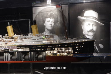 Titanic - The Exhibition. Exposición del Titanic en Vigo. Del 28 de octubre de 2005 al 15 de enero de 2006.