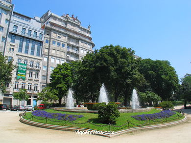 La Alameda (Plaza de Compostela) (Vigo)
- (Ver mapa).