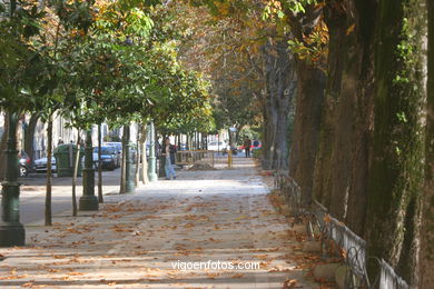 La Alameda (Plaza de Compostela) (Vigo).