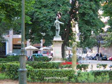 La Alameda (Plaza de Compostela) (Vigo). 