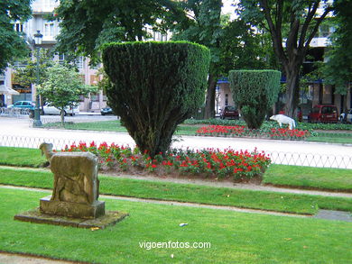 La Alameda (Plaza de Compostela) (Vigo).