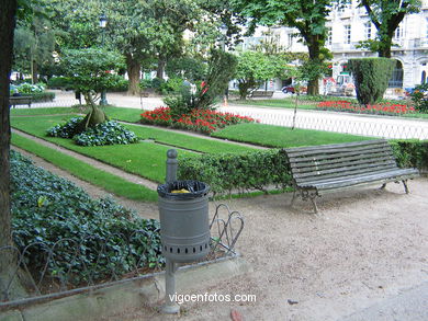 La Alameda (Plaza de Compostela) (Vigo).